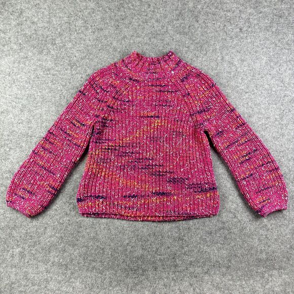GAP Sweater Womens Small Multi Marl Knit Pullover Acrylic Warm Cozy Lightweight - Picture 1 of 13